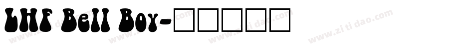LHF Bell Boy字体转换